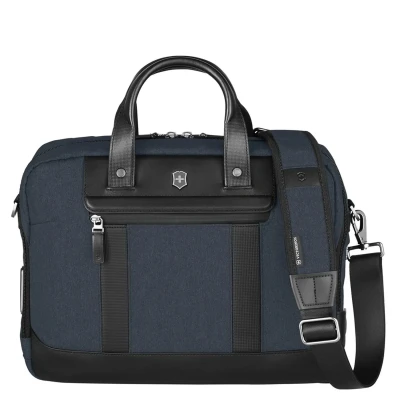 Afbeelding van Victorinox Architecture Urban2 Briefcase melange blue/black Laptoptas
