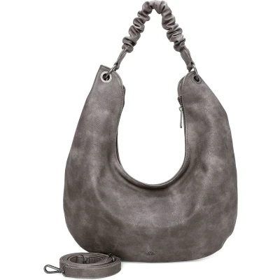 Afbeelding van Fritzi aus Preußen Schoudertas Chalk Lizz01 Hobo Dark Stone Grijs