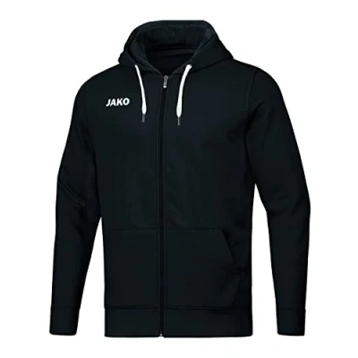 Afbeelding van Jas met kap Base Zwart / 4XL