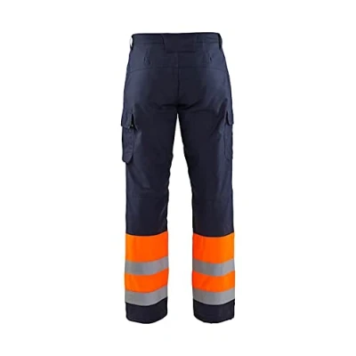 Afbeelding van Blaklader Multinorm winterwerkbroek 1869 1513 Marineblauw/Oranje D112