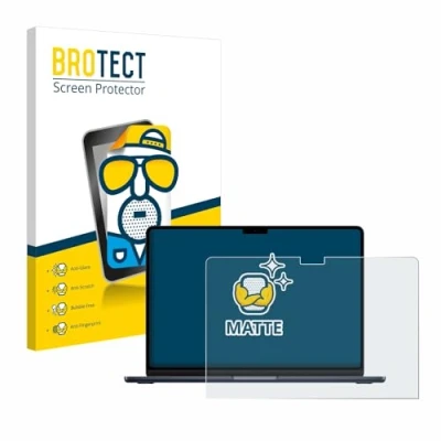 Afbeelding van BROTECT Antireflecterende Beschermfolie voor Apple MacBook Air 13&quot; M3 2024 Anti Glare Screen Protector, Mat, Ontspiegelend