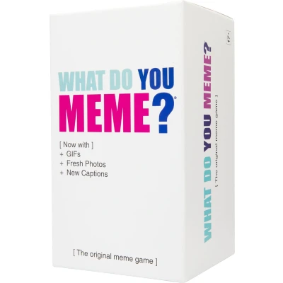 Afbeelding van WHAT DO YOU MEME? Core Game Black Edition Het hilarische volwassen feestspel voor meme liefhebbers