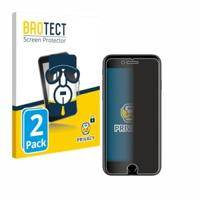 Afbeelding van BROTECT privacy screenprotector voor Apple iPhone 7 / 8 Folie Beschermfolie Blauwlichtfilter (2 Stuks)