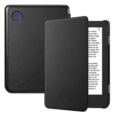 Afbeelding van Fintie hoes voor Tolino Shine Color/Shine(2024)/Shine 4 (2022) en Kobo Clara Colour/Clara BW(2024)/Clara 2E(2022) eReader Ultradunne met Auto Sleep / Waak magneetsluiting, zwart