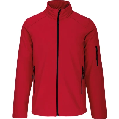Afbeelding van Kariban Softshell jas K401 Red M