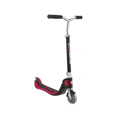 Afbeelding van Globber Flow Foldable 125 opvouwbare step met 2 wielen voor kinderen vanaf 5 jaar en jongeren, zwart