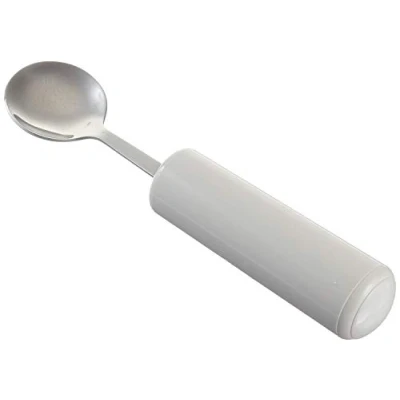 Afbeelding van Homecraft Queens Cutlery (geschikt voor btw verlichting in het Verenigd Koninkrijk) RVS Adaptive Dining Utensil ouderen, gehandicapten, Junior Lepel Standard