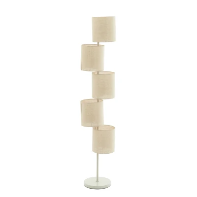Afbeelding van Light &amp; Living Vloerlamp BENIGNO Ø33x155.5cm Bruin