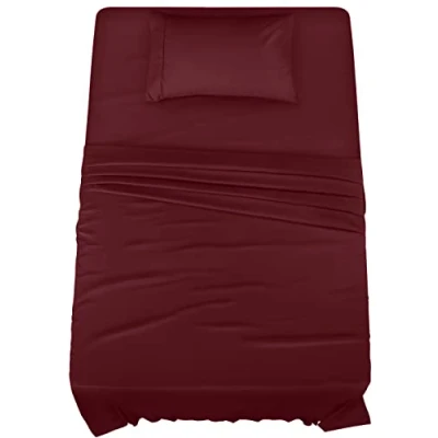 Afbeelding van Utopia Bedding Beddengoedset voor 2 eenpersoonsbedden 3 delig beddengoed geborsteld microvezel krimp en vervagingsbestendig gemakkelijk te onderhouden (Tweepersoons (1 of aparte bedden,