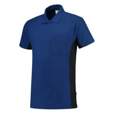 Afbeelding van Tricorp Poloshirt Workwear 202002 180gr Koningsblauw/Marine Maat 4XL