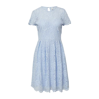 Afbeelding van QS Tailliertes Jurk, Dames, Maat: 32, Hellblau