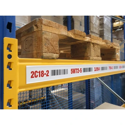 Afbeelding van Zelfklevende Etikethouder Scanfix 1000mmx57mm 25 stuks Scanrails