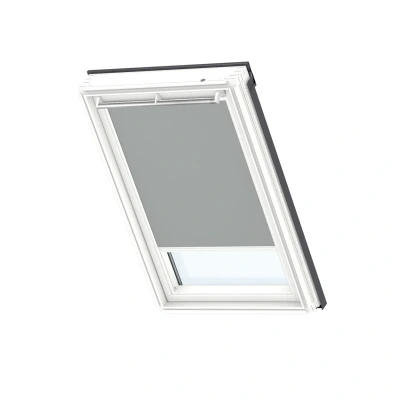 Afbeelding van VELUX Origineel Verduisterend Rolgordijn (DKL) Wit Kozijn, MK04, Grey