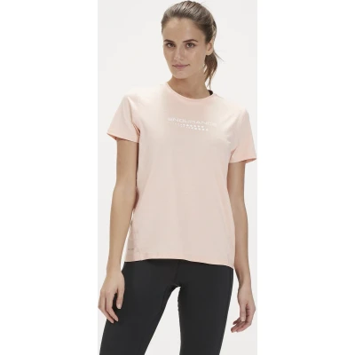 Afbeelding van Endurance Funktions Wange Melange Tshirt print, Dames, Maat: 42, Dusty peach