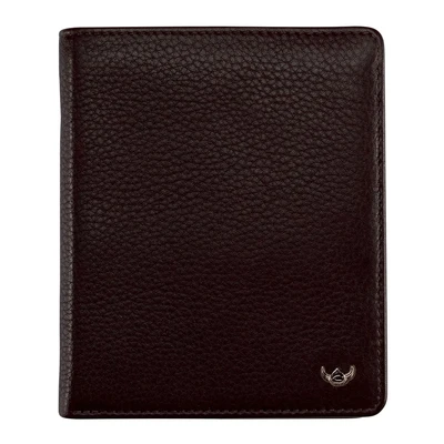 Afbeelding van Golden Head Portemonnee Capri RFID Protect Billfold Coin Wallet Darkbrown Donkerbruin