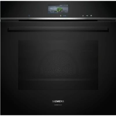 Afbeelding van Siemens HS736GDB1 Inbouw combi stoomoven Zwart