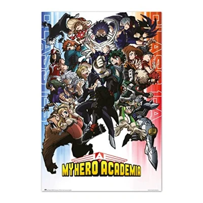 Afbeelding van Poster My Hero Academia Class 1 A And B 61x91,5cm