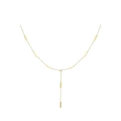Afbeelding van Yehwang Gouden Ketting Met Tubes Goud Sieraad Sieraden Cadeau Cadeautip Feestdagen