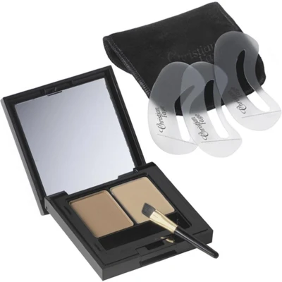 Afbeelding van Christian Faye Eyebrow make up duo brown 1 stuks