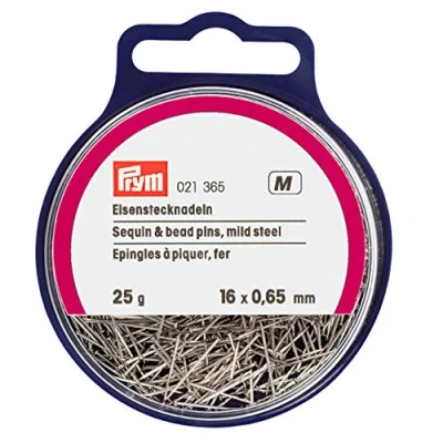 Afbeelding van Prym Spelden, 0,65 x 16mm, zilverkleurig, ijzer, 16 mm