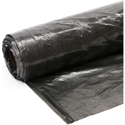 Afbeelding van Kelfort Bouwfolie zwart 600cm x 50 meter dikte 60 micron