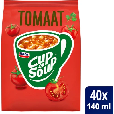 Afbeelding van Cup a Soup Unox machinezak tomaat 140ml