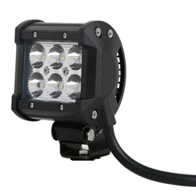 Afbeelding van LED SPOT 18W 10cm 4x4 offroad 6 WIT 6000K 12V/24V