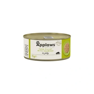 Afbeelding van Applaws Kattenblik 1x (24x70g) Tonijnfilet met zeewier