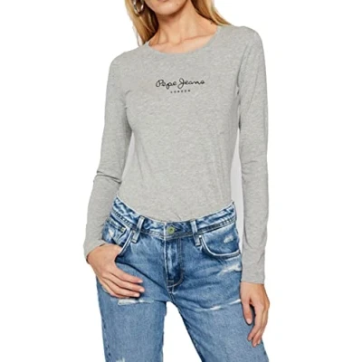 Afbeelding van Pepe Jeans New Virginia Ls N Damesjas, 933Grey Marl, M