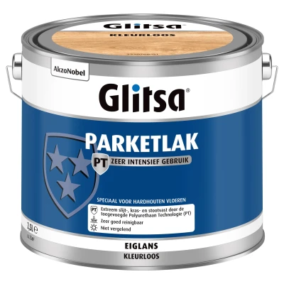 Afbeelding van Glitsa Parketlak PT Eiglans 2,5l Blanke lak &amp; Beits
