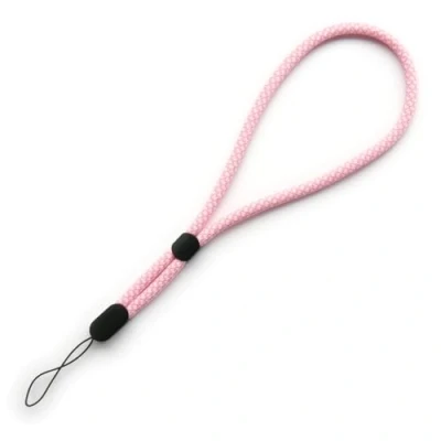 Afbeelding van trage.band® Korte verstelbare polsband, wit roze