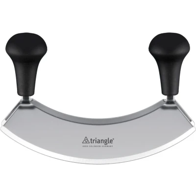 Afbeelding van Triangle Wiegemes 17.5 cm Dubbele Precisie RVS Ergonomisch Heft