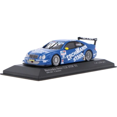 Afbeelding van Mercedes Benz CLK AMG Minichamps Modelauto 1:43 2001 Patrick Huisman Manthey Racing 400013110