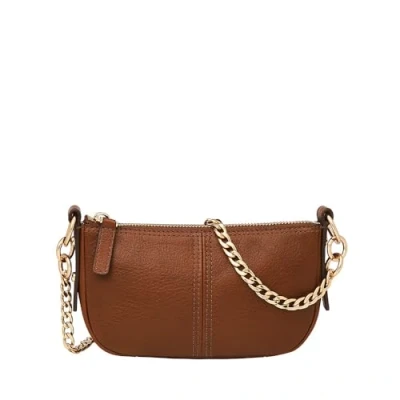 Afbeelding van Fossil Jolie Bruin Leren of Suede Crossbody tas voor Vrouwen