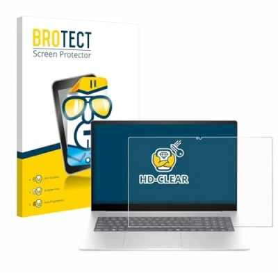 Afbeelding van BROTECT Screenprotector voor HP Envy 17 da0777ng Folie Beschermfolie transparant