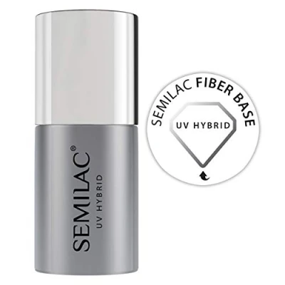 Afbeelding van Semilac Fiber base FOR UV GEL Polishes Nagellak: coat, Maat: 7 ml,