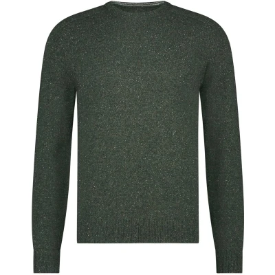 Afbeelding van State of Art Trui Gestipt Donker groen 4XL