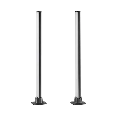 Afbeelding van REALITY BOY Tafellamp Zwart incl. 2x LED RGB 5W Dynamisch licht Geintegreerde dimmer Memory functie Afstandsbediening kleurwisselaar Sound bediening