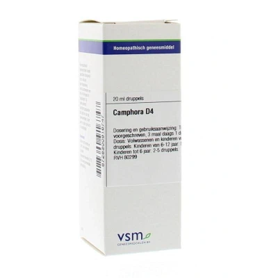Afbeelding van Vsm Camphora D4, 20 ml