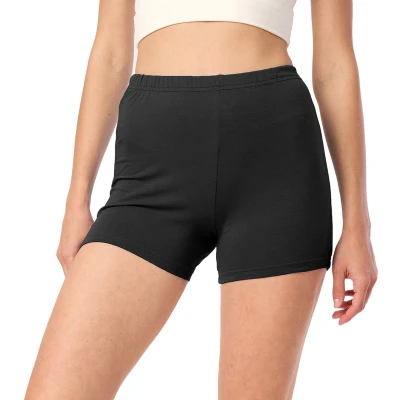 Afbeelding van Merry Style MS MS10 392 LE Dames Leggings Sport Vrijetijdsbroek Hotpants Shorts Boxershorts Kort Katoen Zwart 4XL