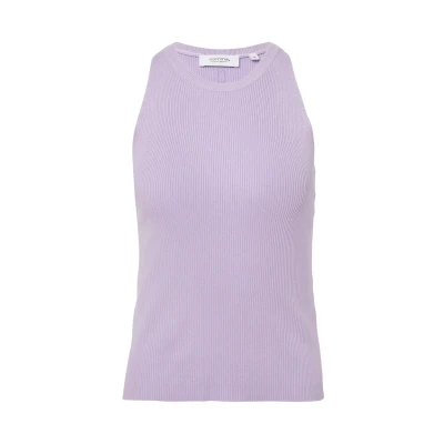 Afbeelding van comma casual identity Top, Dames, Maat: 34, Flieder