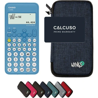 Afbeelding van CALCUSO Basispakket blauw met rekenmachine Casio FX 82NL