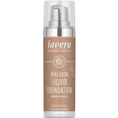 Afbeelding van Lavera Hyaluron Liquid Foundation Natural Beige 05 Bio, 30 ml