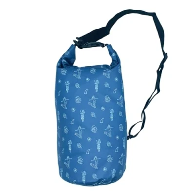 Afbeelding van COR Surf Drijvende waterdichte droge zak roltopzak houdt uitrusting droog voor kajakken, raften, varen, zwemmen, kamperen, wandelen, strand, vissen (Hawaïaans 15L)