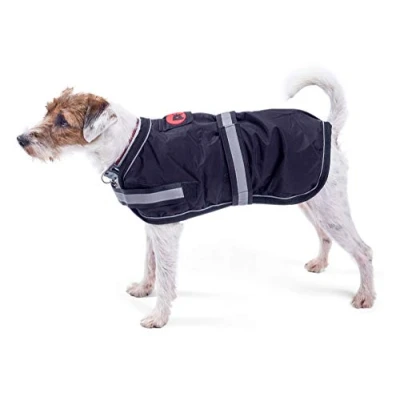 Afbeelding van Petface Super Zachte Waterdichte Hondenjas, 50 cm, Zwart