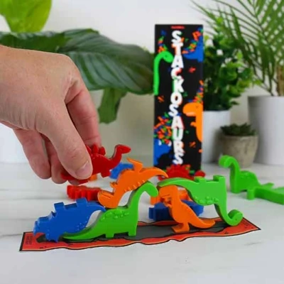 Afbeelding van Stackosaurus Stapelspel van Gift Republic
