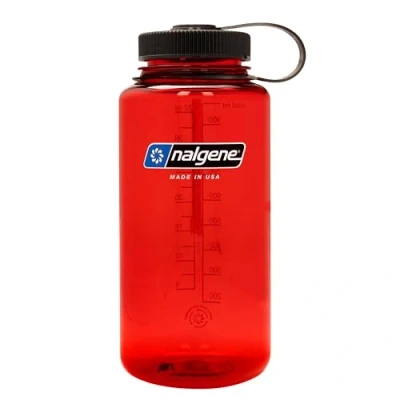 Afbeelding van Waterfles Nalgene Wide Mouth 1000 ml Red