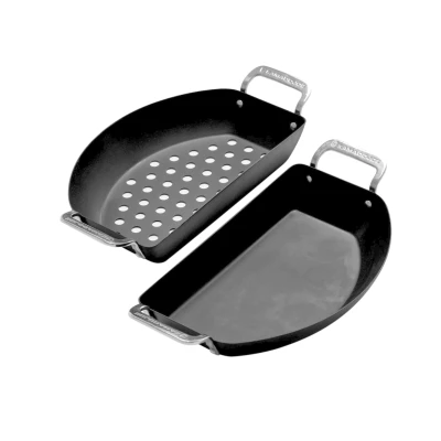 Afbeelding van Kamado Joe Karbon Steel Half Moon Pannen