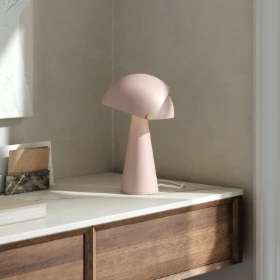 Afbeelding van DFTP by Nordlux Tafellamp Align met kantelbare kap, roze