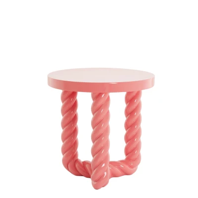 Afbeelding van Light &amp; Living Bijzettafel VALLEJO Ø46x46cm Roze